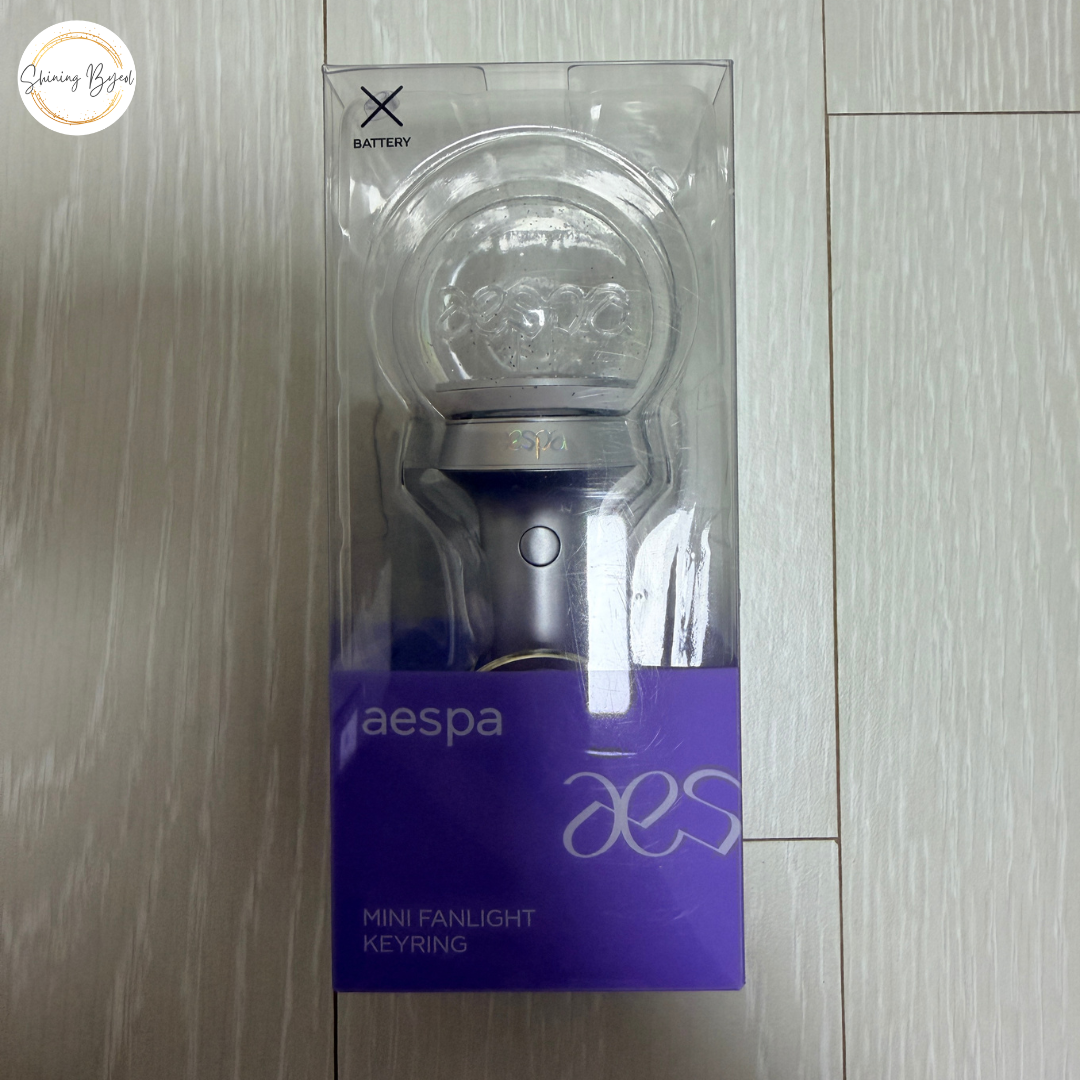 [KADD] Aespa Mini Fanlight Keyring Ver. 1