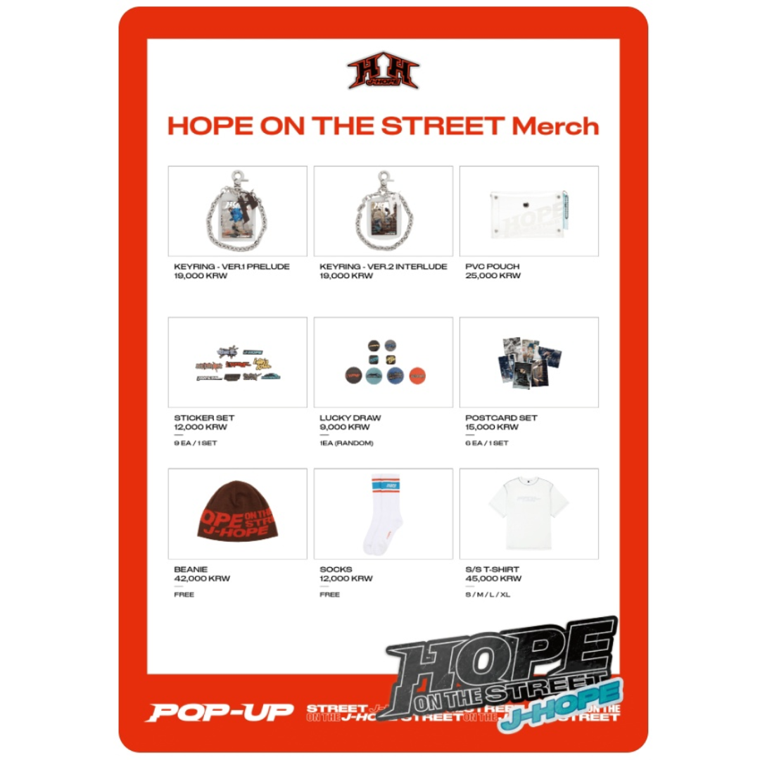[BTS] j-hope - Hope on the Street Popup
