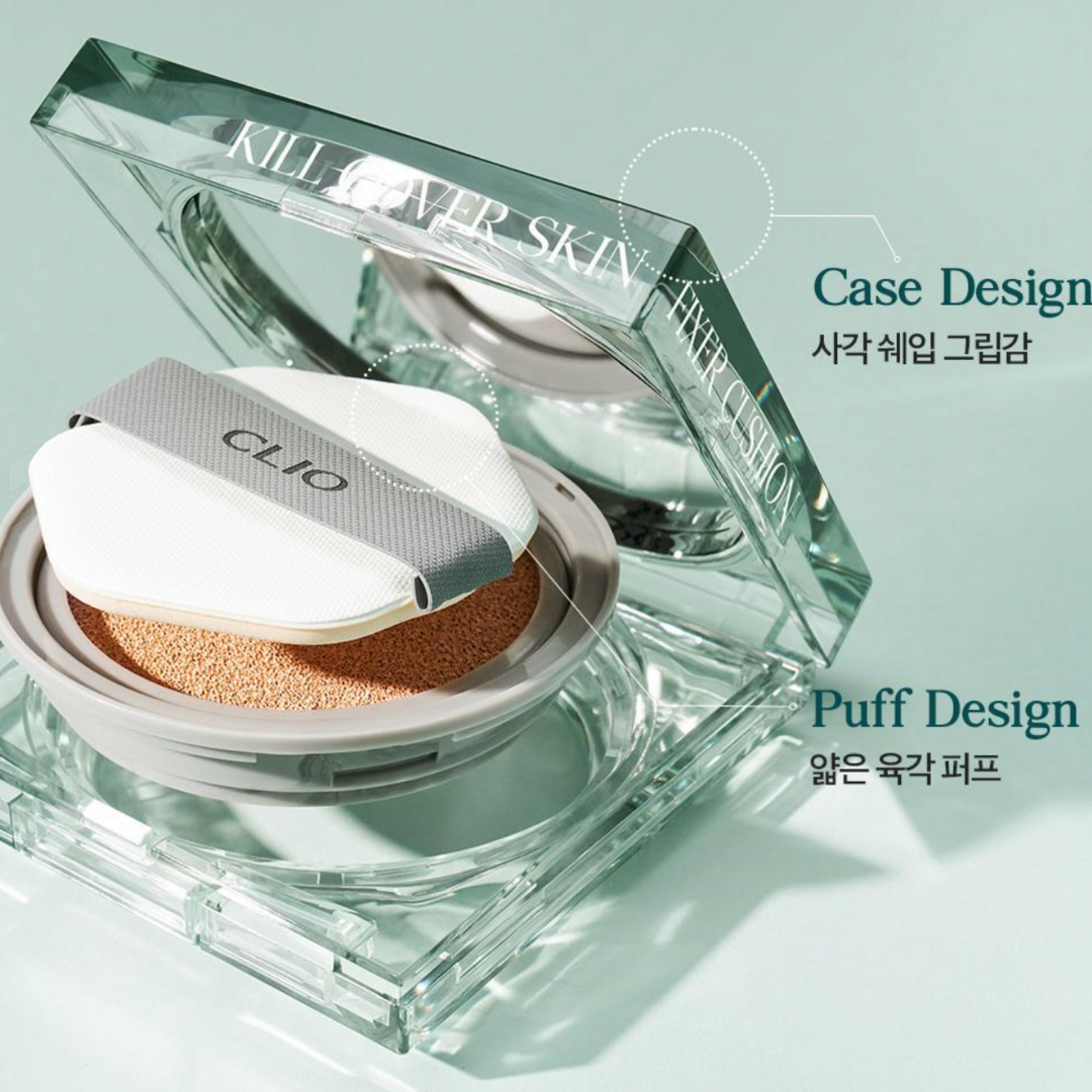 CLIO Kill Cover Skin Fixer Cushion (Original + Refill)