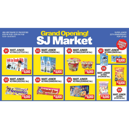 [GO] Super Junior - SJ Market #GO_SJ_SJMarket (Member-Specific) (Character)