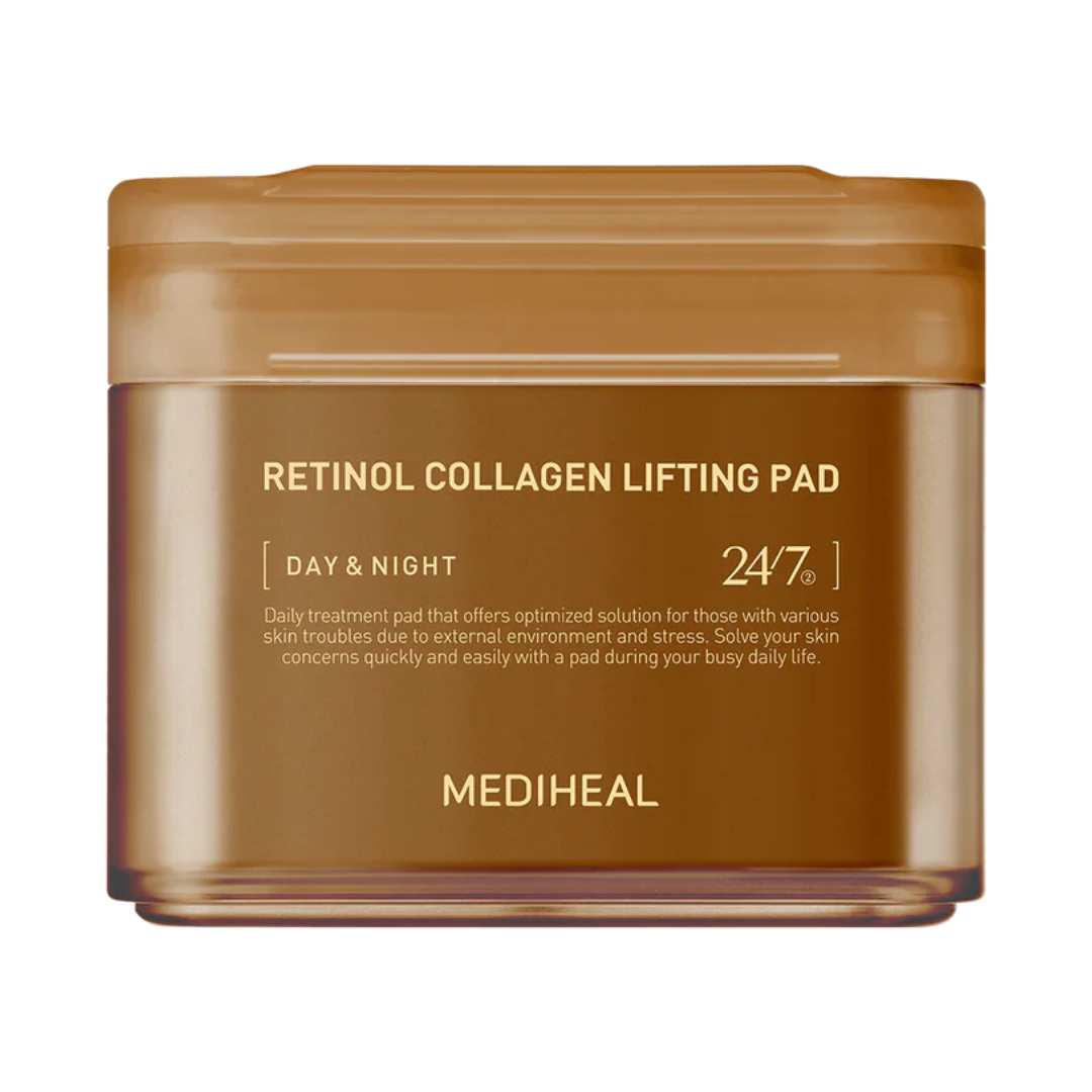 MEDIHEAL Retinol Collagen Lifting Pad (100 sheets + 100 sheets refill)