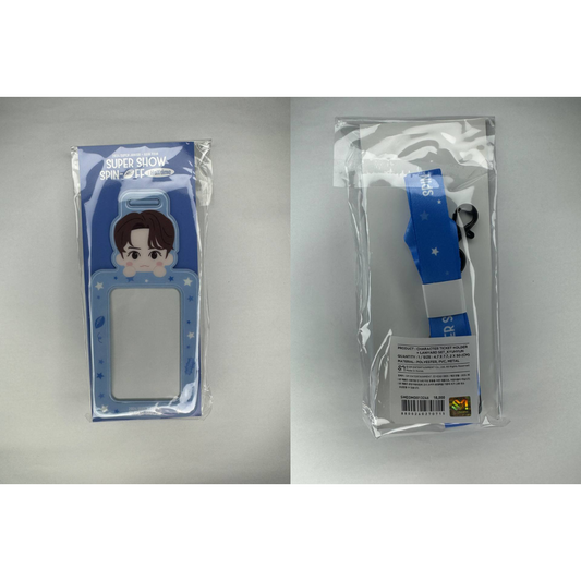 [SUPER JUNIOR] Super Show Spin-Off: Halftime MD CHARACTER TICKET HOLDER + LANYARD SET