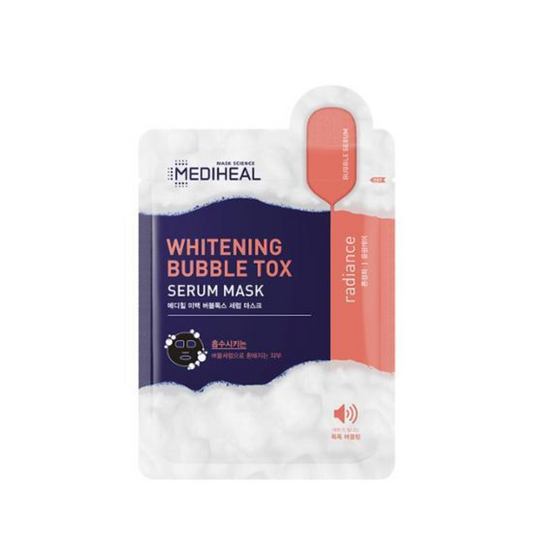 MEDIHEAL Whitening Bubble Tox Serum Mask Sheet Mask