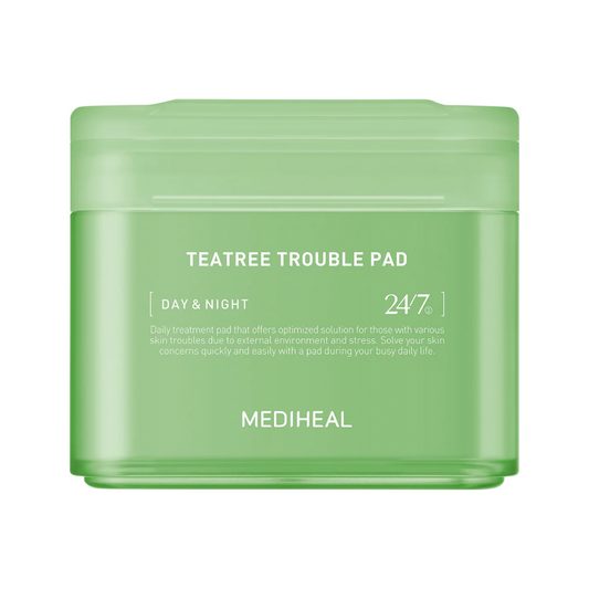 MEDIHEAL Teatree Trouble Pad (100 sheets + 100 sheets refill)