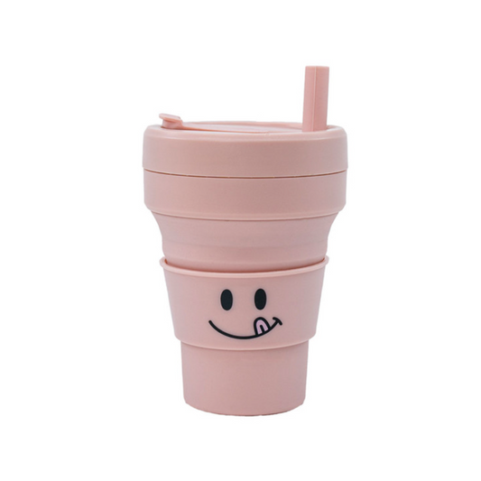 KNOTTED Smile Stojo Tumbler - Collapsible Cup (473ml)