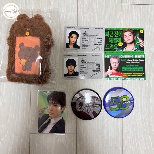 [KADD Instocks] NCT127 - Blingy Popup - Haechan Photocard Holder + PC Set