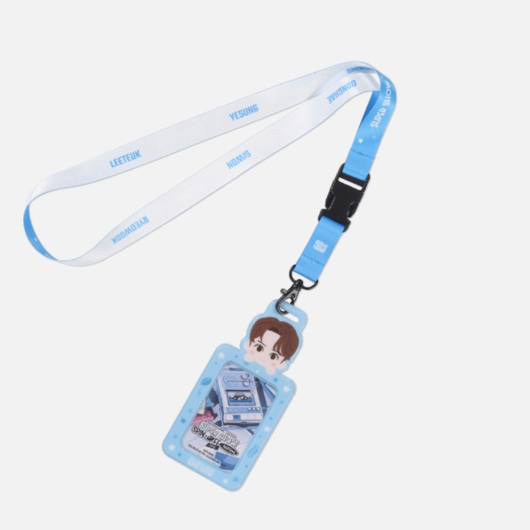 [SUPER JUNIOR] Super Show Spin-Off: Halftime MD CHARACTER TICKET HOLDER + LANYARD SET