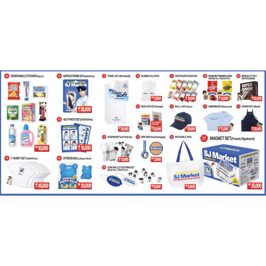 [GO] Super Junior - SJ Market #GO_SJ_SJMarket (No Variation)