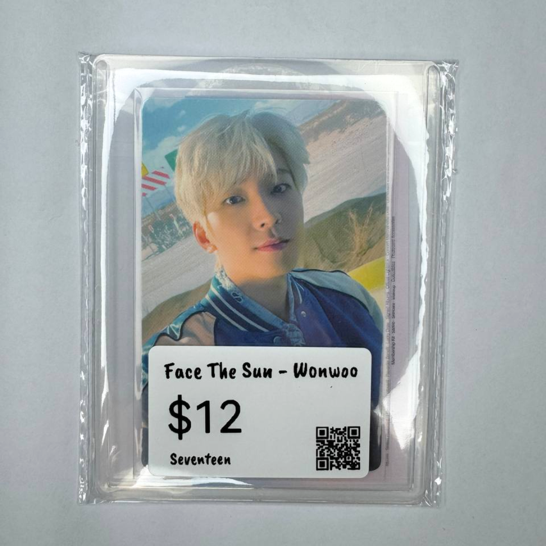 [Lockers] Seventeen - Face The Sun (Wonwoo)