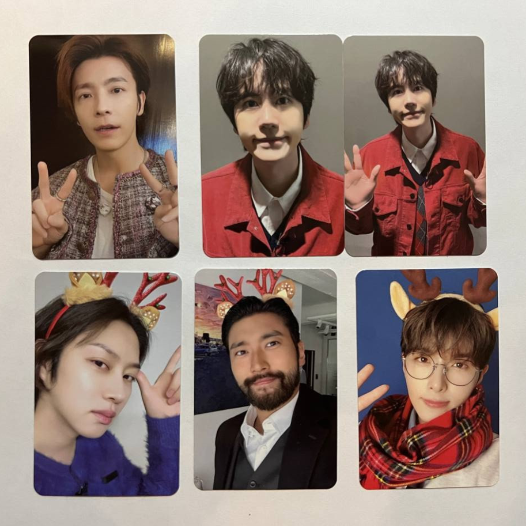 [Super Junior] 2023 Pink Christmas Trading Cards