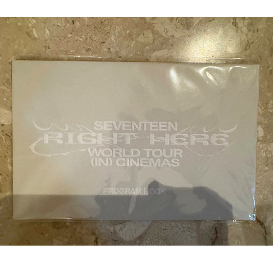 [SEVENTEEN] CGV Right Here World Tour Program Book
