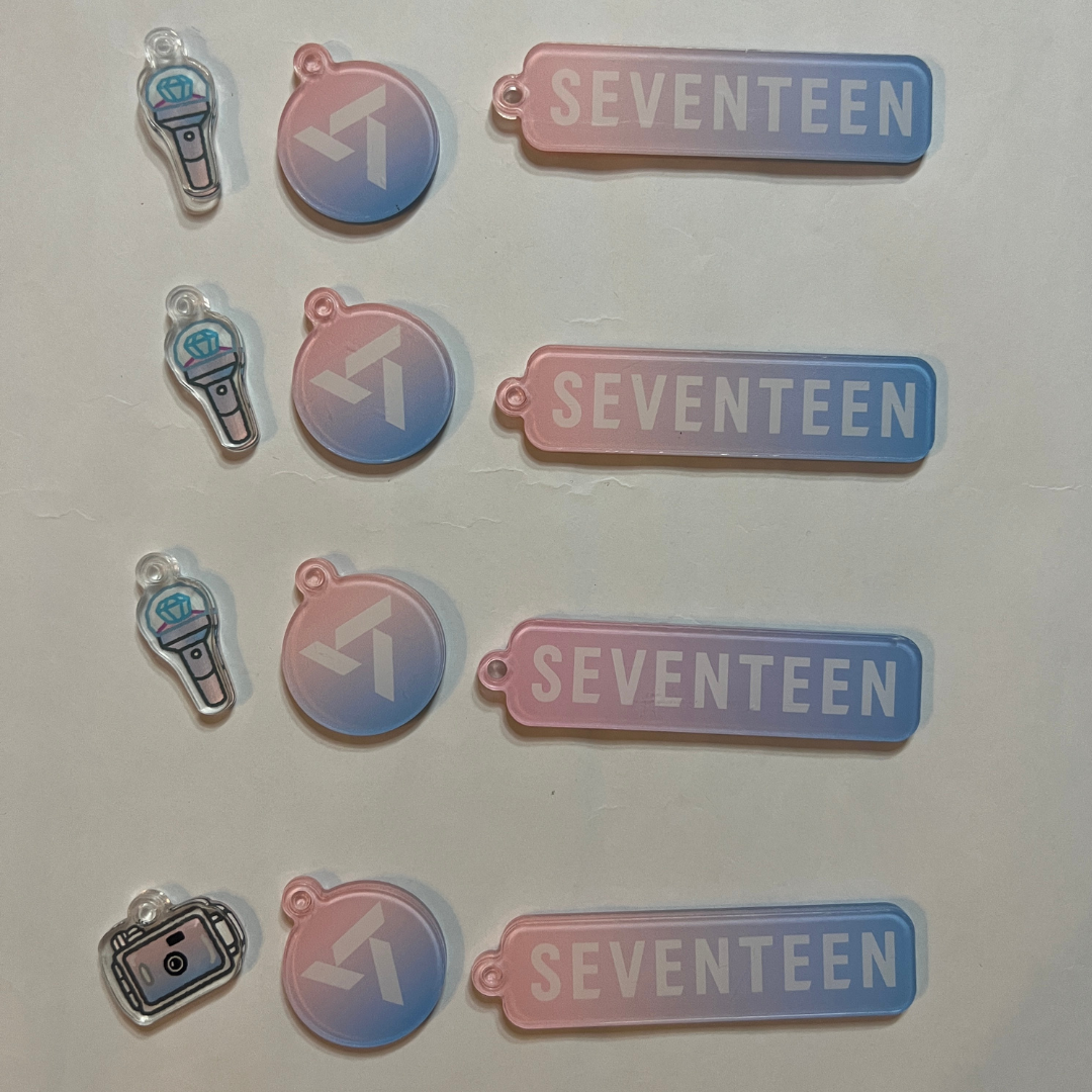 [SEVENTEEN] Seventeen - Follow Again Lounge Keyring