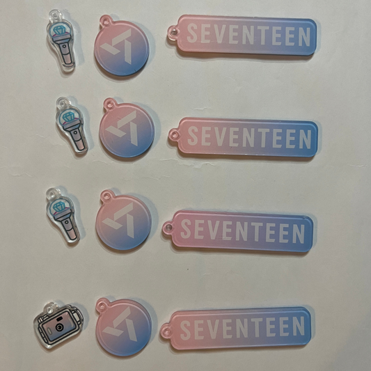 [SEVENTEEN] Seventeen - Follow Again Lounge Keyring