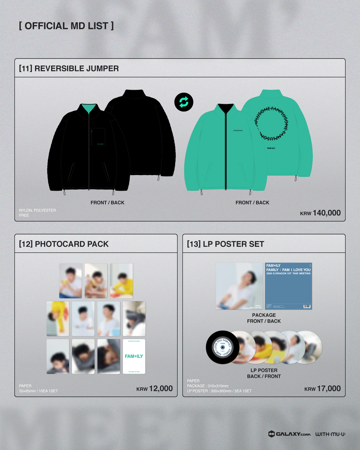 [GO] G-Dragon - Fammeeting MD #GO_GD_FammeetingMD