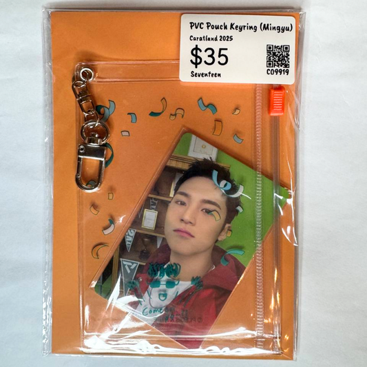 [Lockers] Seventeen - 2025 Caratland - PVC Pouch Keyring (Mingyu)