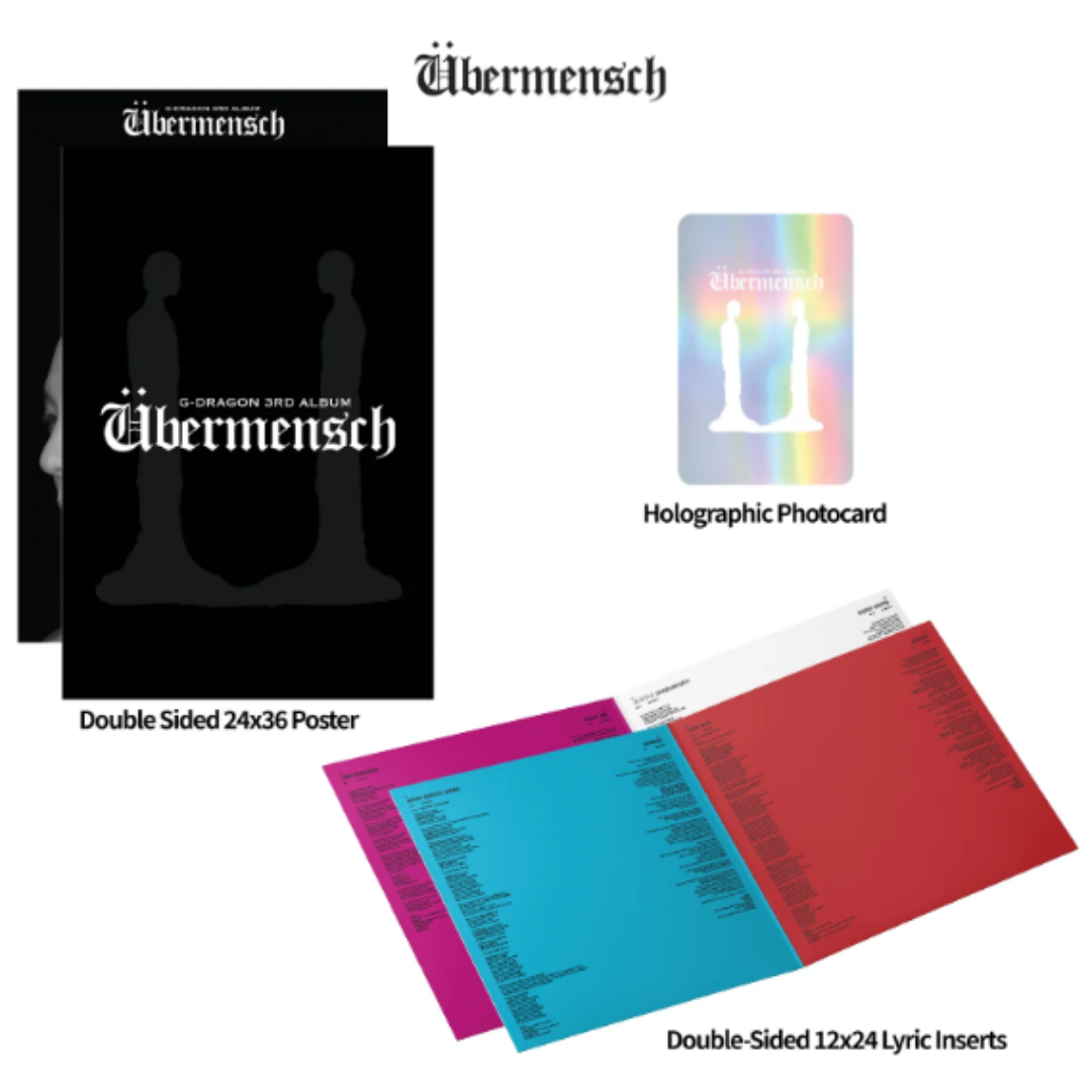 [GO] G-Dragon - D2C Vinyl - Ubermensch #GO_GD_Ubermensch_Vinyl