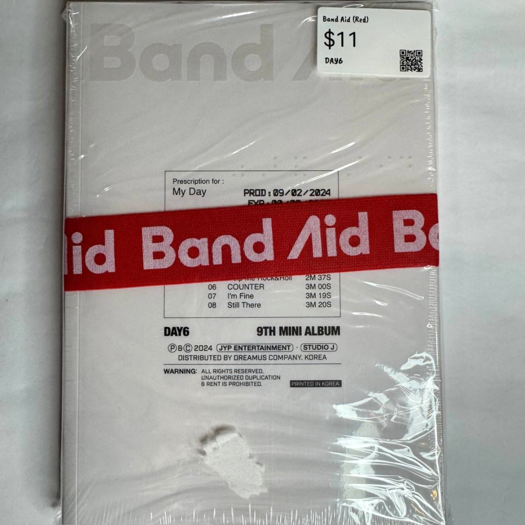 [Lockers] Day6 - Band Aid (Red)