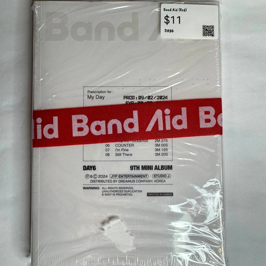 [Lockers] Day6 - Band Aid (Red)