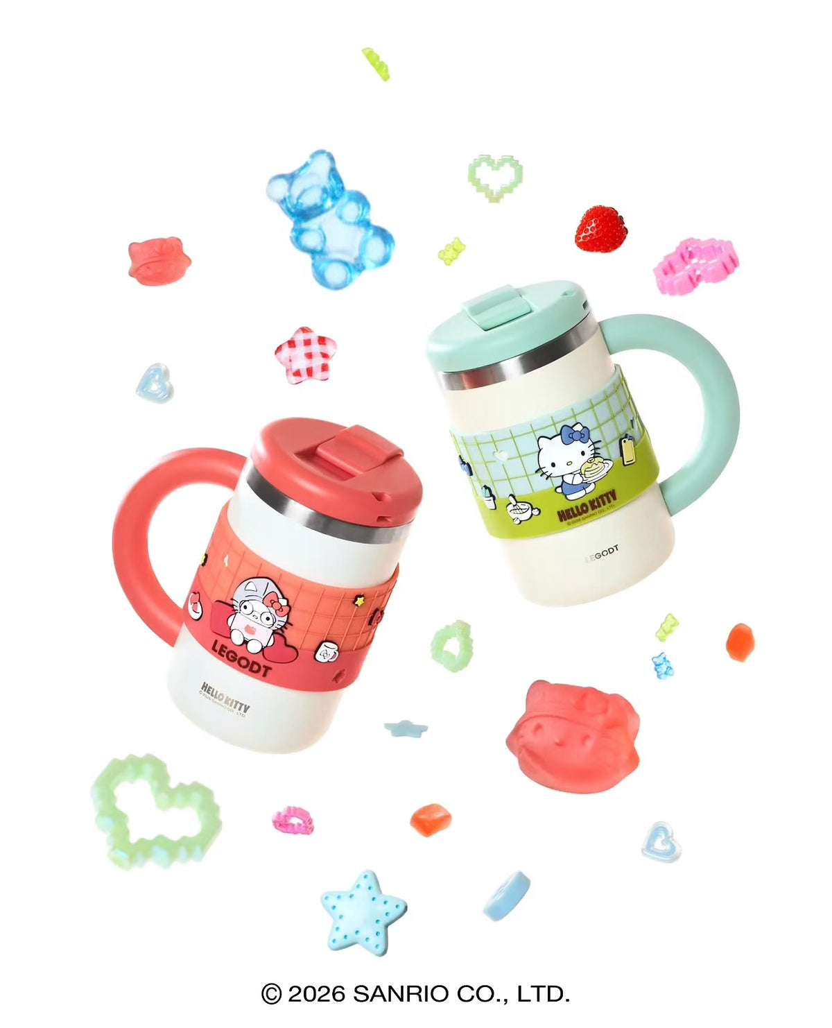 [GO] Sanrio - Hello Kitty Legodt Tumbler #GO_Sanrio_HKLegodt