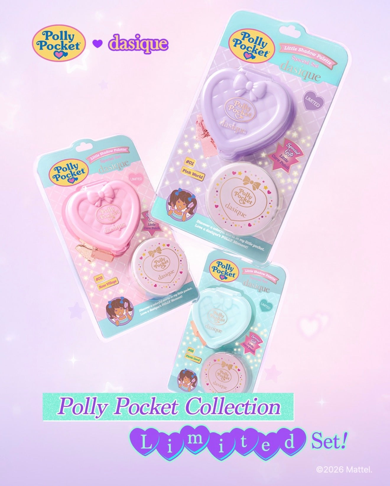 [GO] Dasique x Polly Pocket  #GO_Dasique_PollyPocket