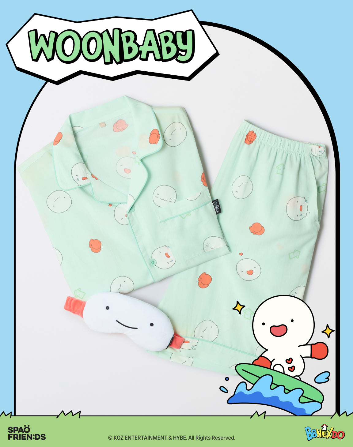 [GO] Boynextdoor - SPAO Collection #GO_BND_SPAO (Pajamas)