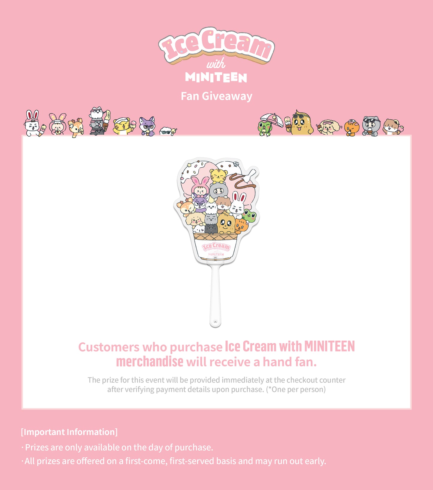 [GO] Seventeen - Ice Cream with Miniteen #GO_SVT_IceCreamMiniteen (No Variation)