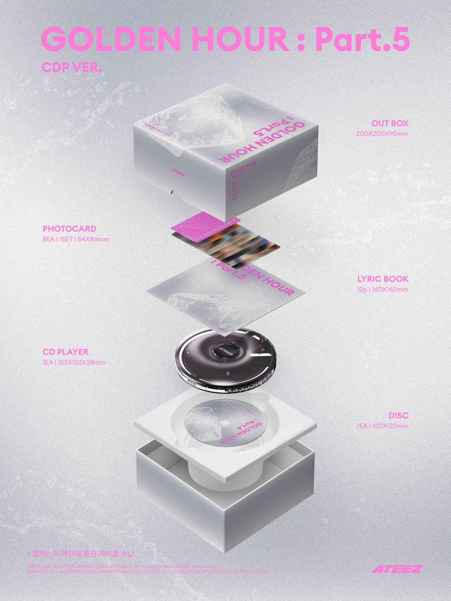 [GO] ATEEZ - GOLDEN HOUR : Part.5 CDP #GO_ATEEZ_GoldenHourPart5CDP