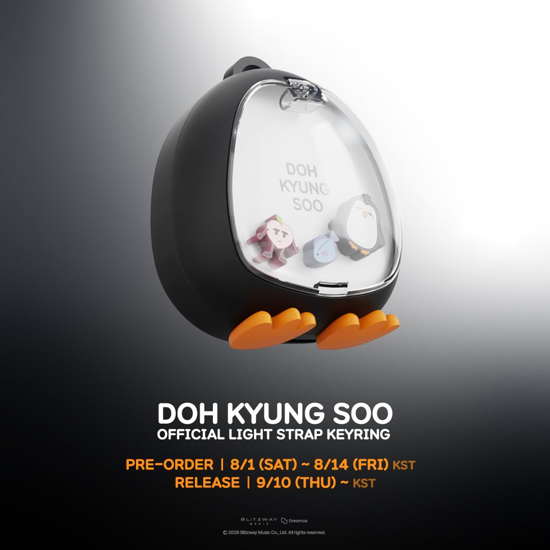 [GO] D.O - Lightstrap Keyring #GO_DO_LightstrapKeyring