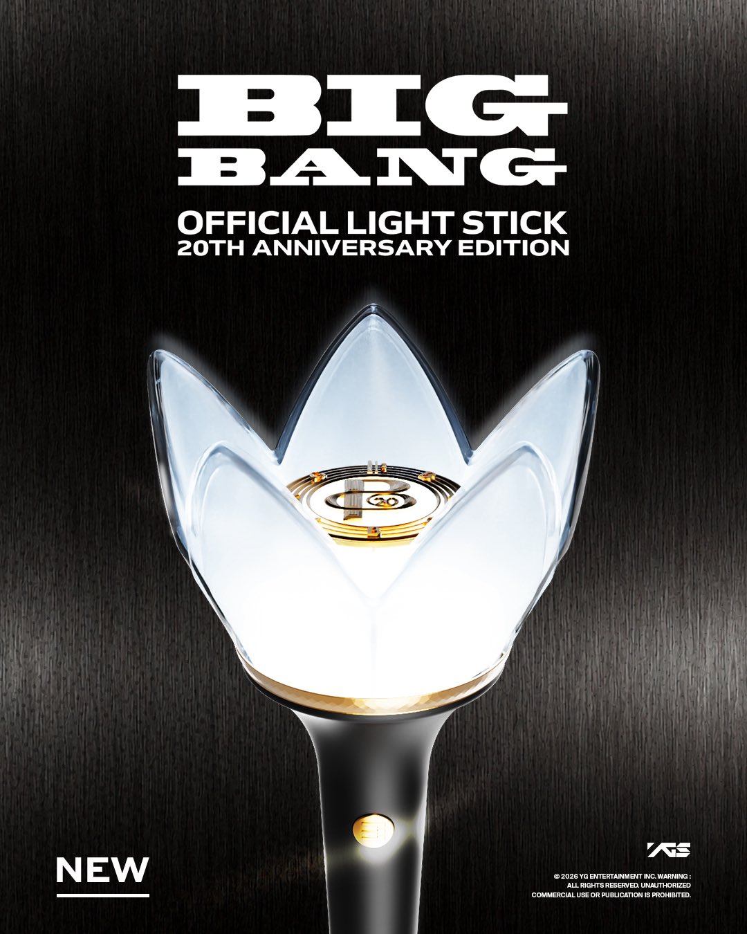 [GO] Big Bang - Official Lightstick - 20th Anniversary #GO_BigBang_20thAnnivLS