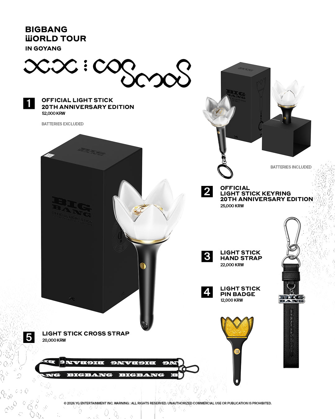 [GO] Big Bang - Cosmos World Tour #GO_BigBang_CosmosMD