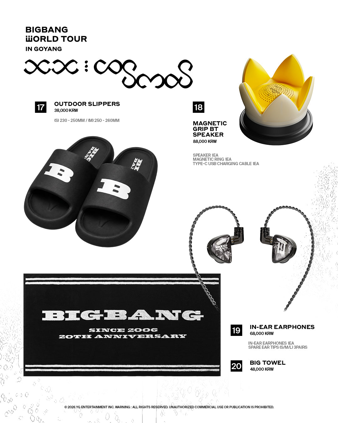 [GO] Big Bang - Cosmos World Tour #GO_BigBang_CosmosMD