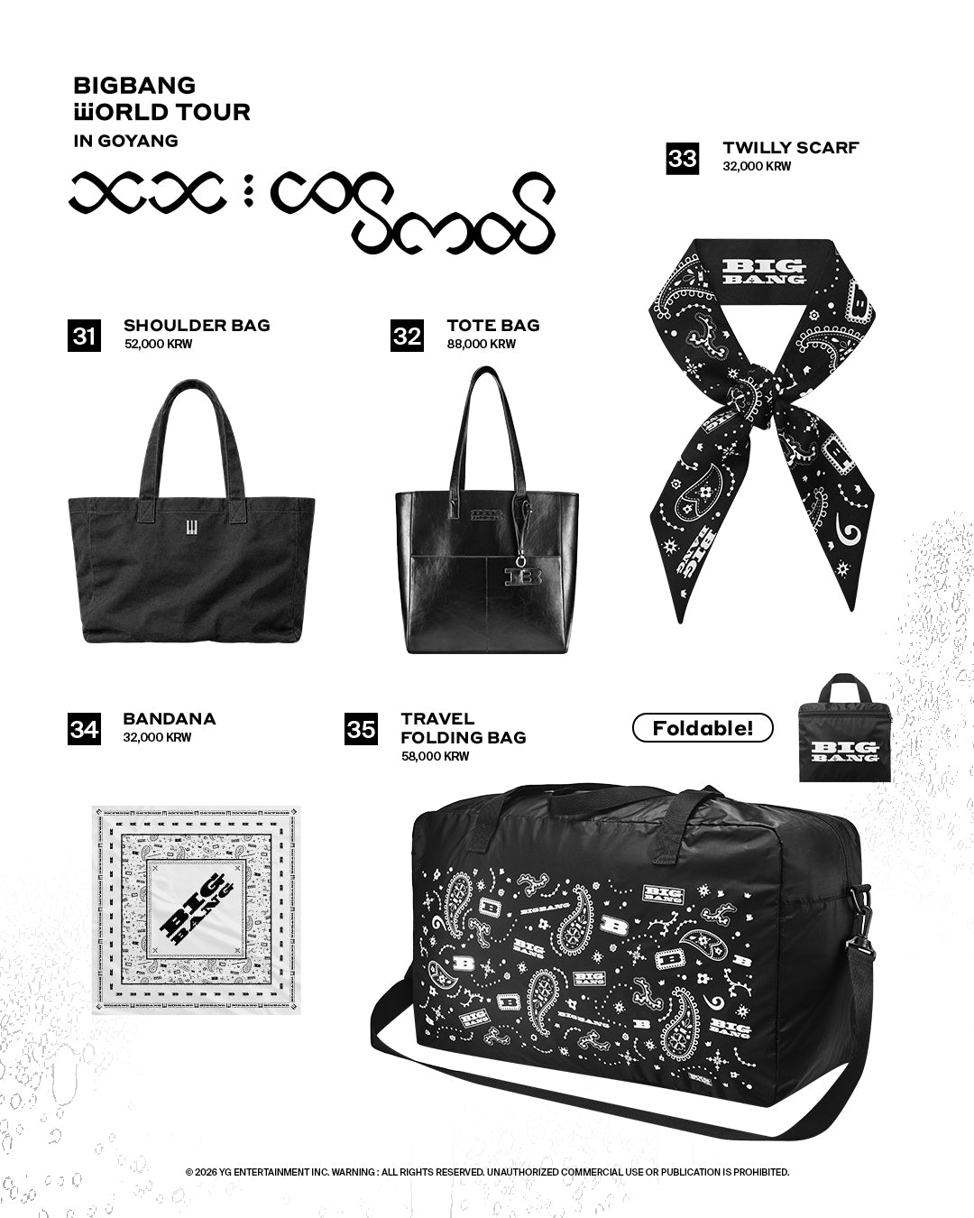 [GO] Big Bang - Cosmos World Tour #GO_BigBang_CosmosMD