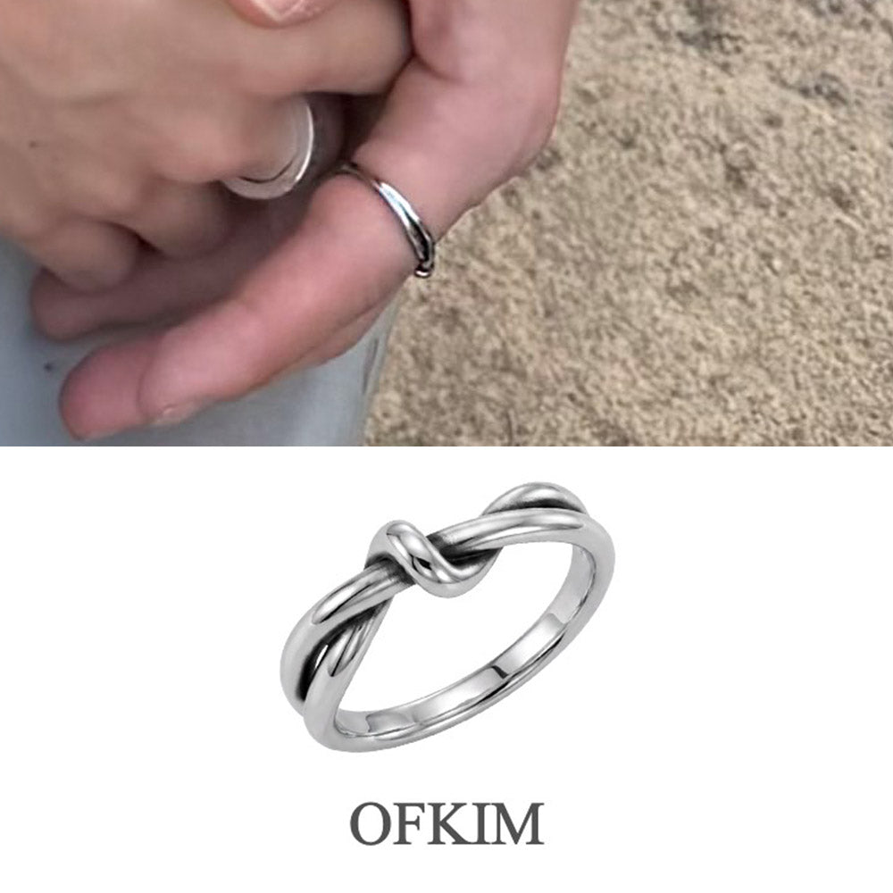 [Ongoing Orders] OFKIM Single Knot Ring - Worn by NCT Wish Sion