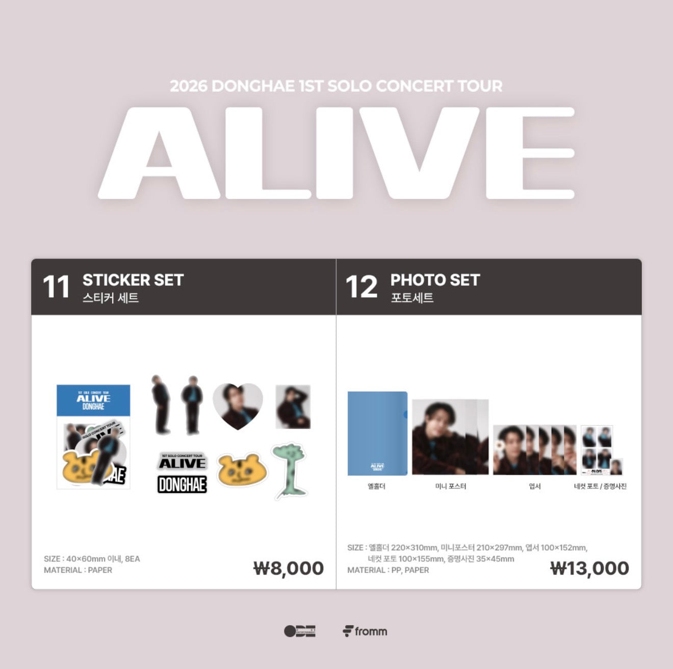 [GO] Super Junior - Donghae - ALIVE - MD #GO_Suju_Donghae_AliveTour