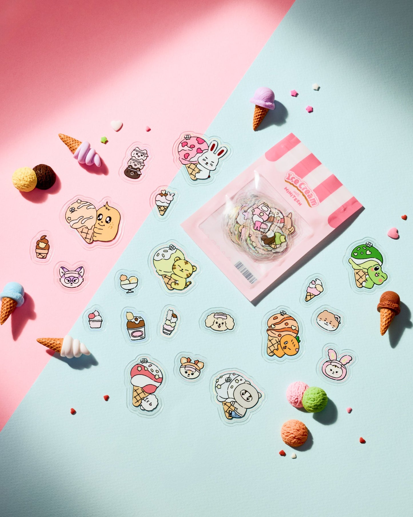 [GO] Seventeen - Ice Cream with Miniteen #GO_SVT_IceCreamMiniteen (No Variation)