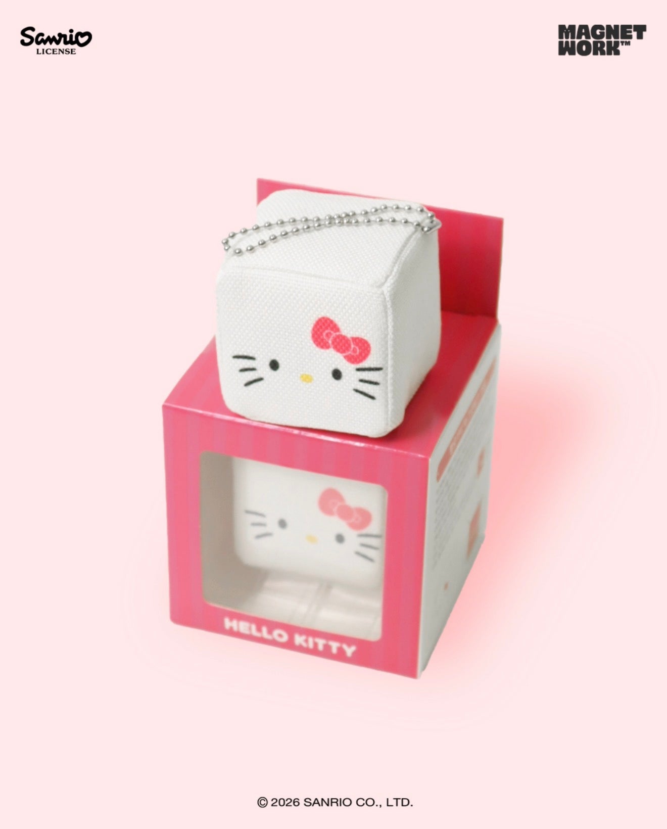 [GO] Sanrio - Magnet Work Keyring #GO_Sanrio_MagnetWorkKeyring
