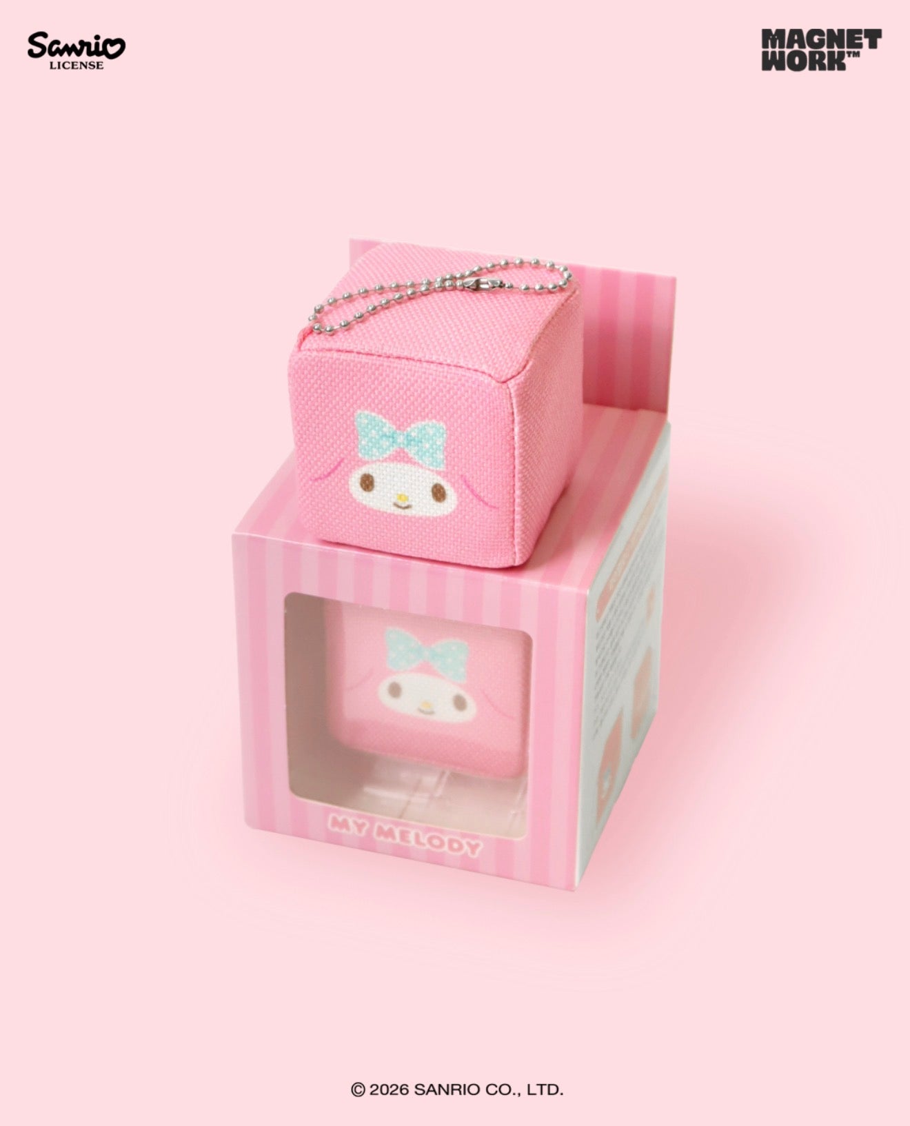 [GO] Sanrio - Magnet Work Keyring #GO_Sanrio_MagnetWorkKeyring