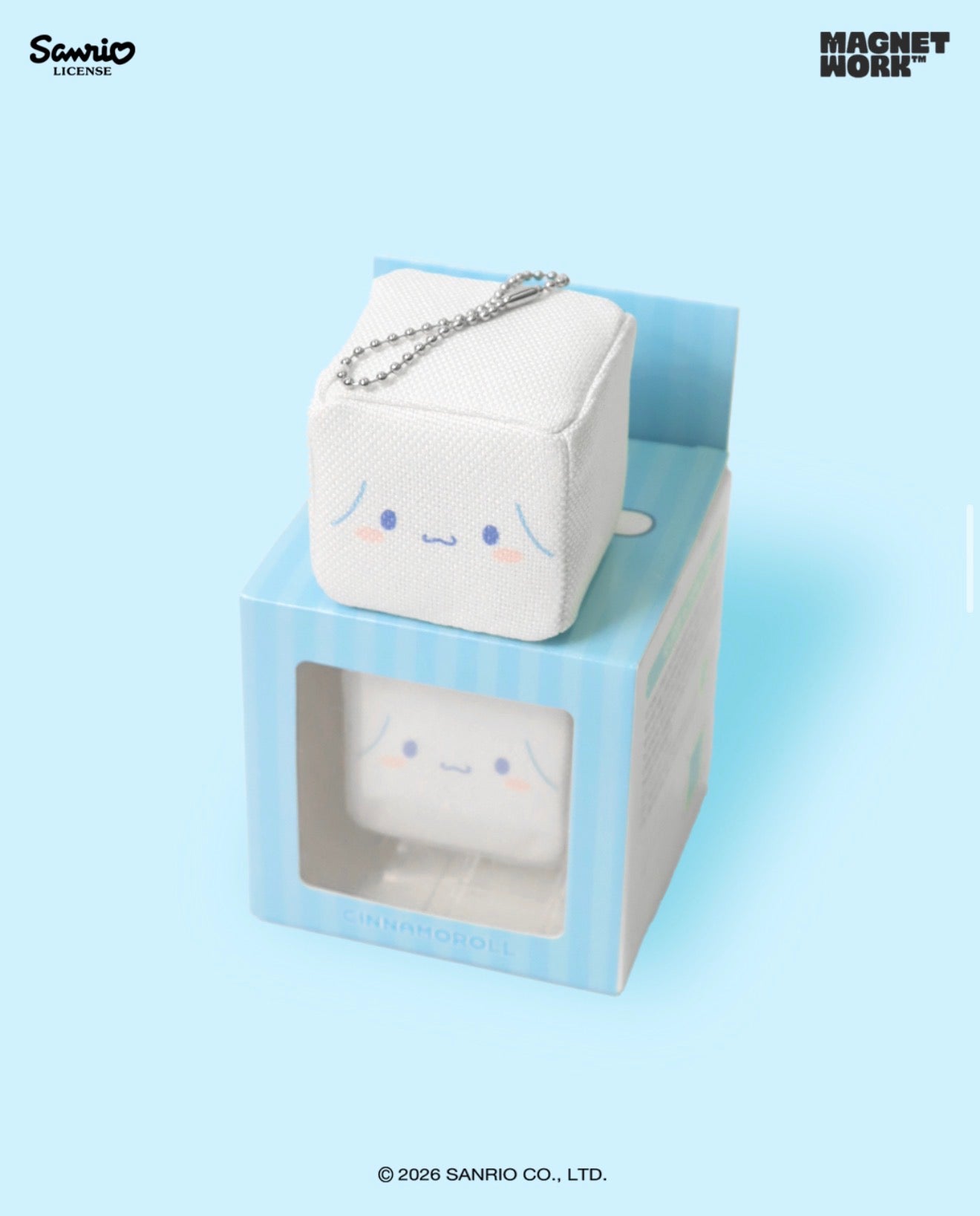 [GO] Sanrio - Magnet Work Keyring #GO_Sanrio_MagnetWorkKeyring