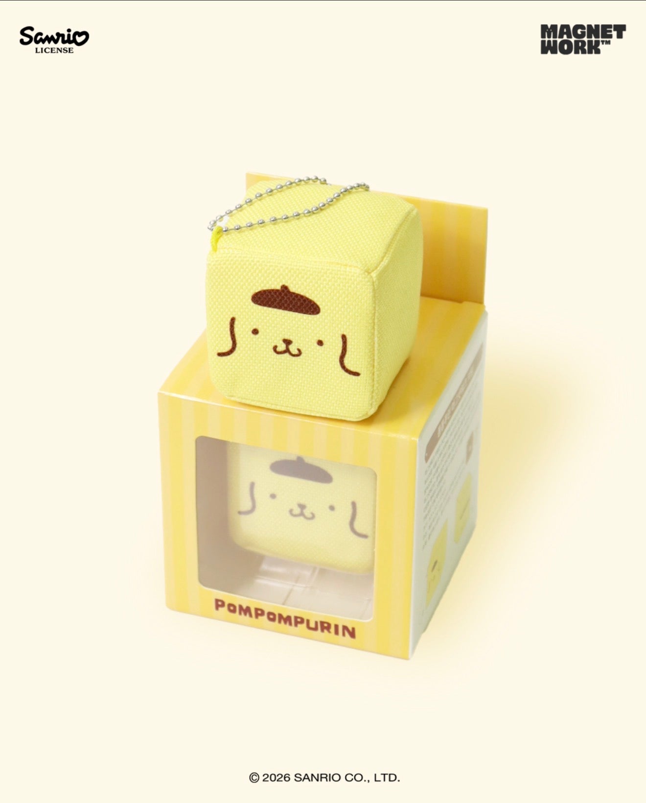 [GO] Sanrio - Magnet Work Keyring #GO_Sanrio_MagnetWorkKeyring