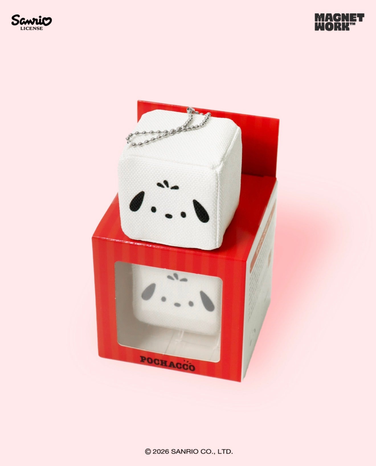 [GO] Sanrio - Magnet Work Keyring #GO_Sanrio_MagnetWorkKeyring