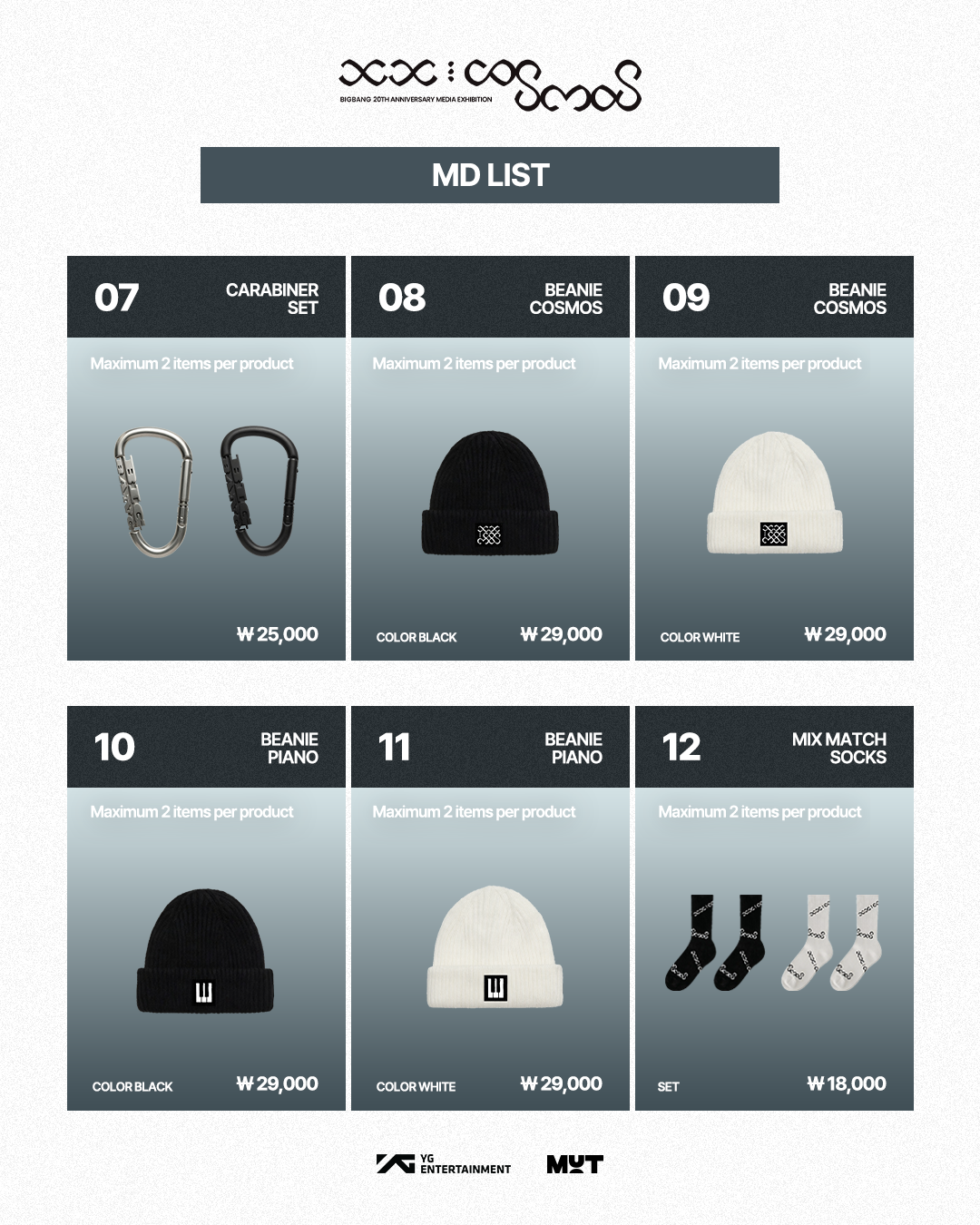 [GO] Big Bang - Cosmos - Main Exhibition #GO_BigBang_Cosmos20thAnniv