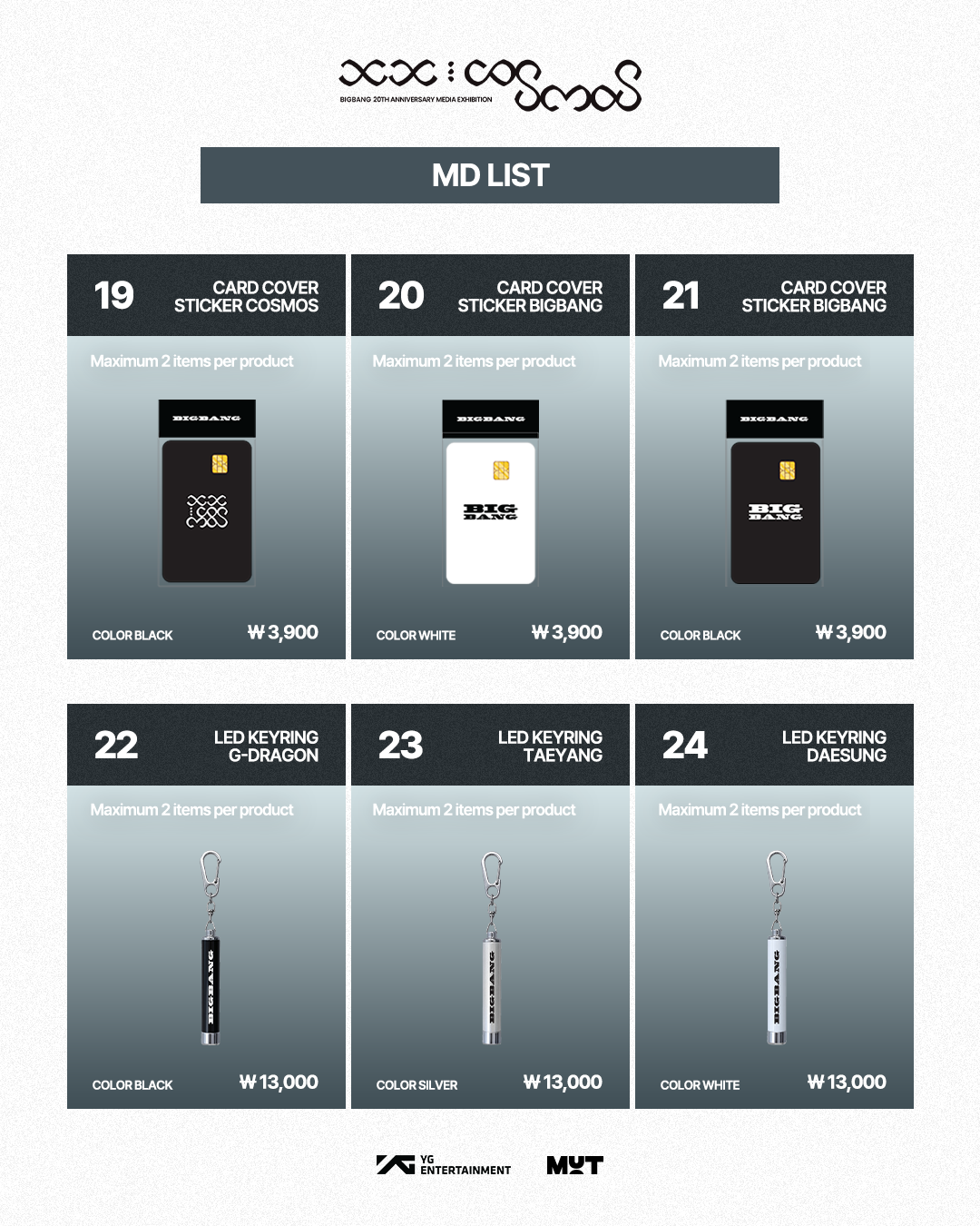 [GO] Big Bang - Cosmos - Main Exhibition #GO_BigBang_Cosmos20thAnniv