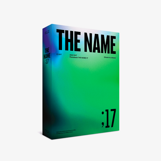 [SEVENTEEN] 2022 SVT PHOTOBOOK THE NAME;17 Photocards