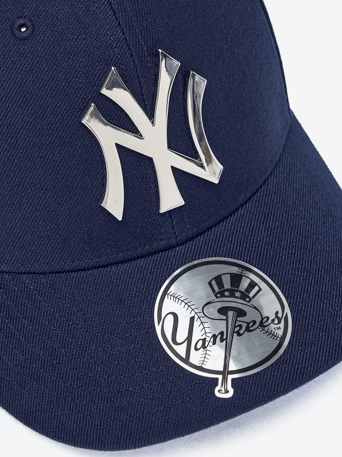 [GO] Aespa - Karina MLB Exclusive Structure Ball Cap NY (Navy) #GO_Aespa_KarinaMLBCap