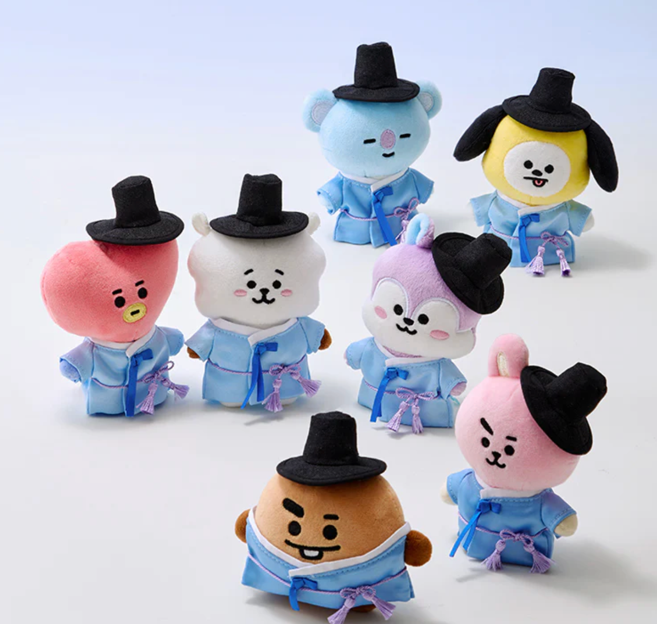 [GO] BTS - BT21 K-Seonbi Doll Keyring #GO_BTS_BT21_KSeonbiDollKeyring