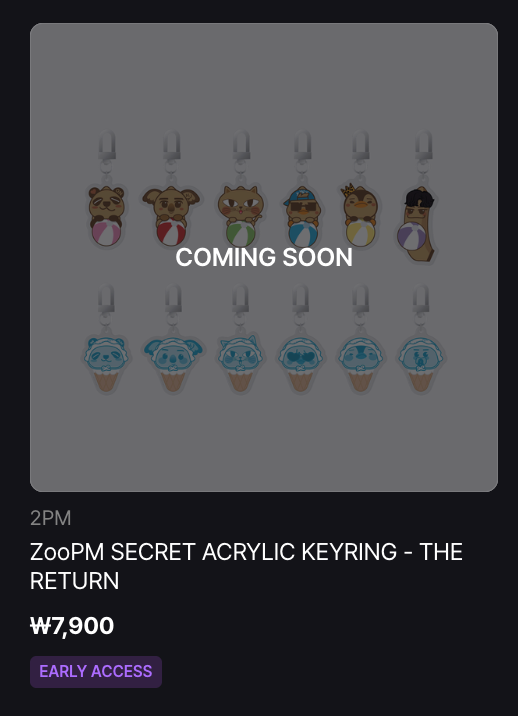 [GO] 2PM - The Return MD #GO_2PM_TheReturn