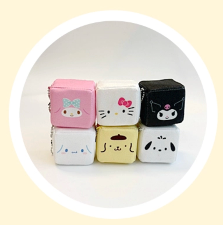 [GO] Sanrio - Magnet Work Keyring #GO_Sanrio_MagnetWorkKeyring