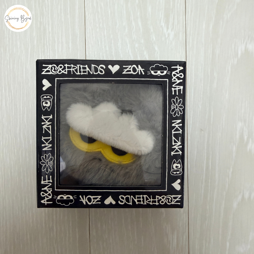 [KADD] G-Dragon - Zo&Friends - Winter - ZOA Face Pouch Keyring