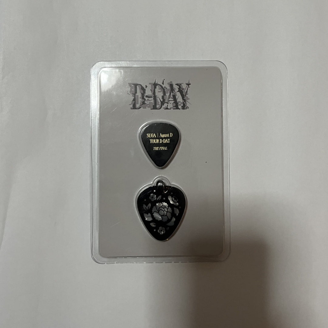 [BTS] SUGA DDAY FINAL Guitar Pick Set