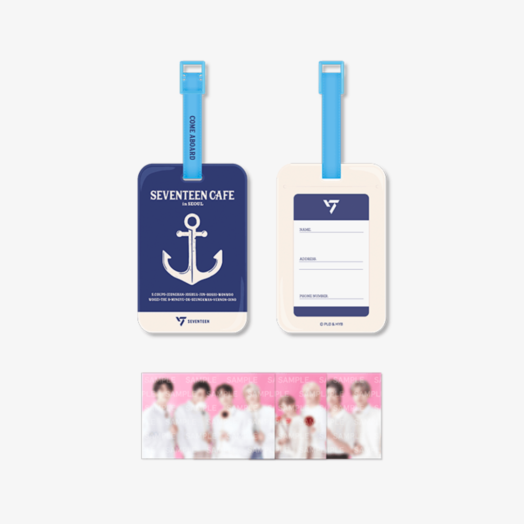 [SEVENTEEN] CAFE IN SEOUL Luggage Tag Photocard